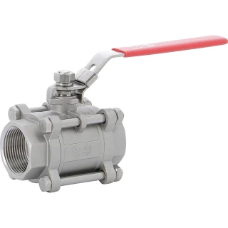 Vanne boisseau sphérique 3 pièces avec tirants extérieurs en inox F/F PN63