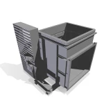 Vanne registre de déviation pour distribution de gaz type AMM770