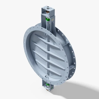 Vanne registre papillon renforcé type AMM708