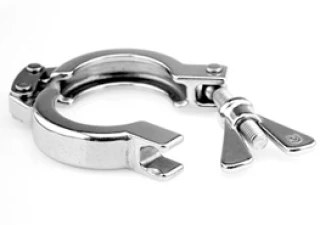 Colliers clamp double charnière